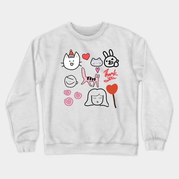 love thing Crewneck Sweatshirt by zzzozzo